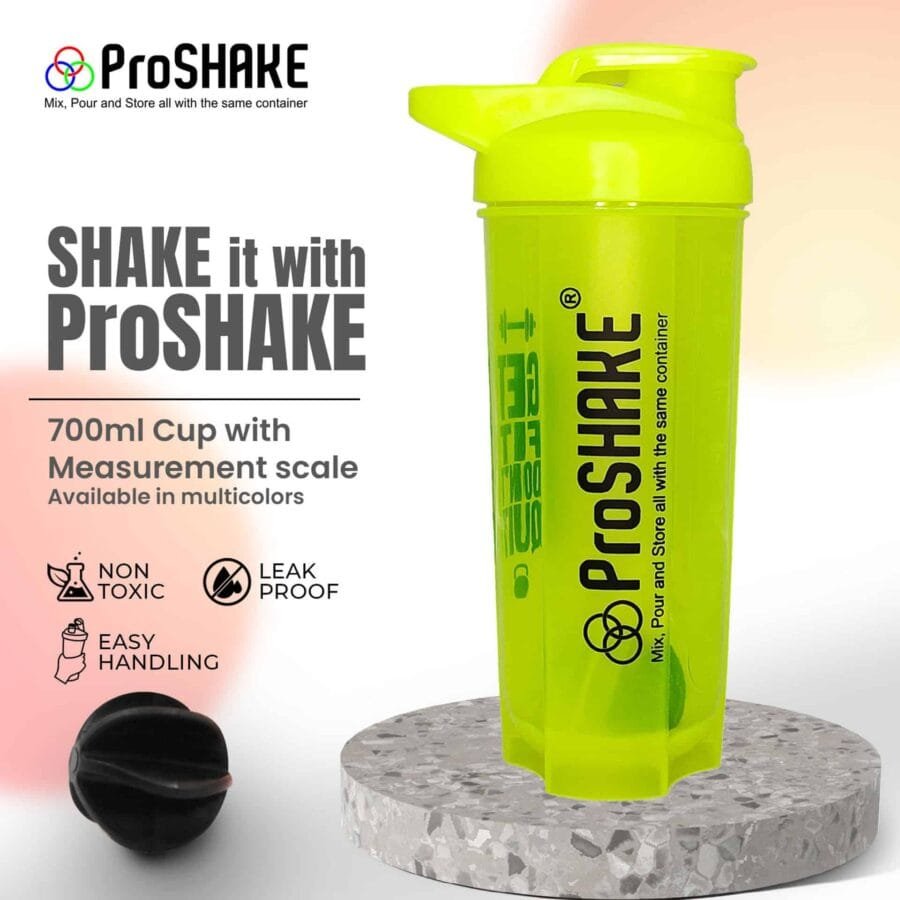 ProSHAKE Protein Gym Shaker Bottle 700ml - Image 8