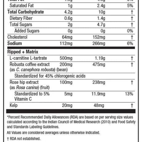 MUSCLETECH™ NITRO-TECH™ RIPPED WHEY PROTEIN POWDER