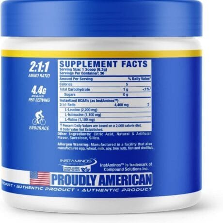Ronnie Coleman BCAA XS Powder with EAAs