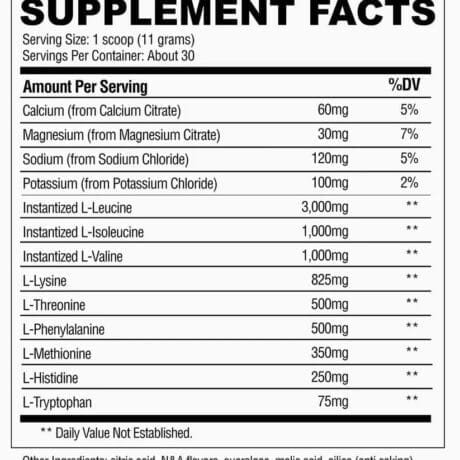 CONDEMNED LABZ Confined EAA + BCAA 30 Servings