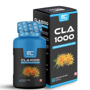 Muscle Club CLA1000 Conjugated Linoleic Acid - 1000mg, Premium Fat Burner & Lean Muscle Support
