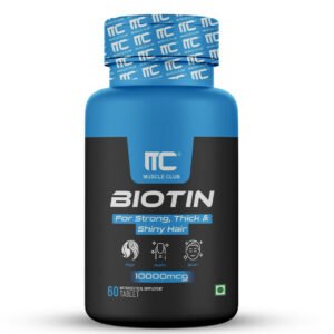 Muscle Club Biotin Supplement 10000mcg