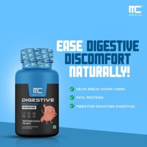 Muscle Club Digestive Enzymes Supplement