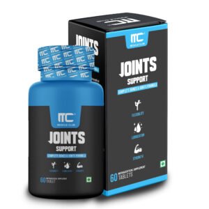 Muscle Club Joint Support - Advanced Joint Health Supplement with Glucosamine, Boswellia, Hadjod | 60 Tablets