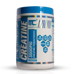 Muscle Club - Micronized Creatine Powder for Maximum Muscle Recovery, Strength Gains, and Lean Muscle Mass, 250g, 83 Servings
