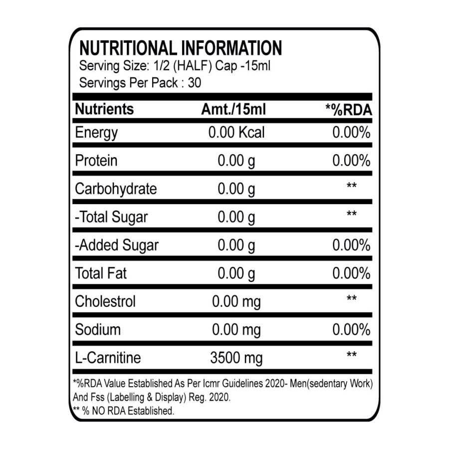Absolute Alpha Carni Ripped L-Carnitine