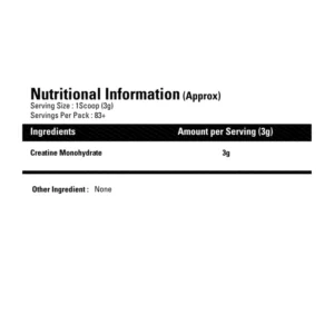 Gibbon Creatine Monohydrate Powder