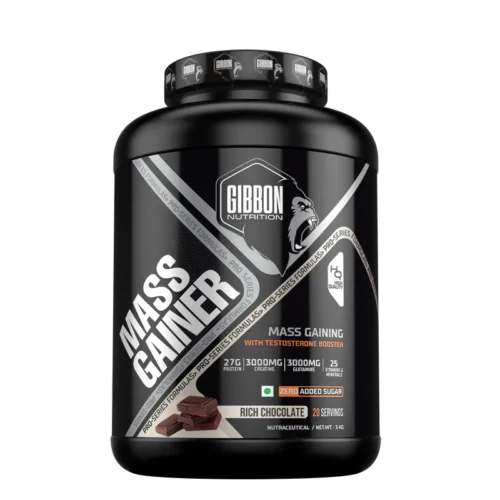 Gibbon Mass Gainer - 3 Kg (6.6 Lbs), Chocolate