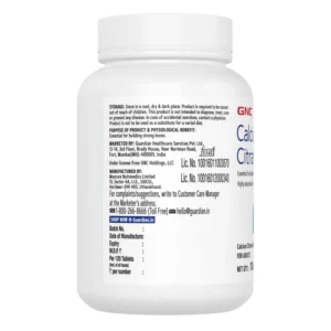 GNC Calcium Citrate 1000mg