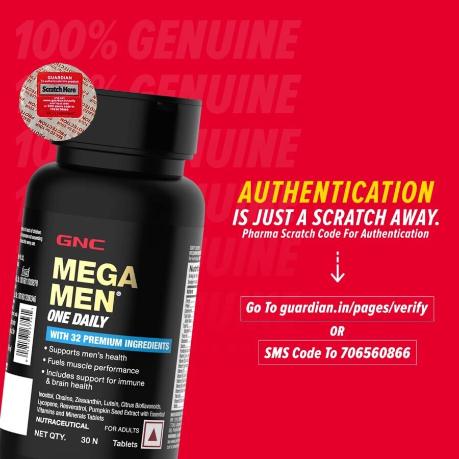 GNC Mega Men One Daily - Image 3