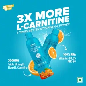 GNC Total Lean Triple Strength L-Carnitine Liquid, 3000mg