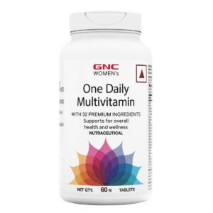 GNC Women's One Daily Multivitamin - 32 Premium Ingredients with Vitamin C, Biotin, Collagen & Antioxidants | Boosts Immunity & Energy | Improves Skin, Hair, Nails & Eye Health