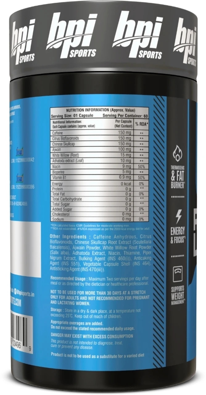 BPI ROXYLEAN, 60 Capsules - Image 3