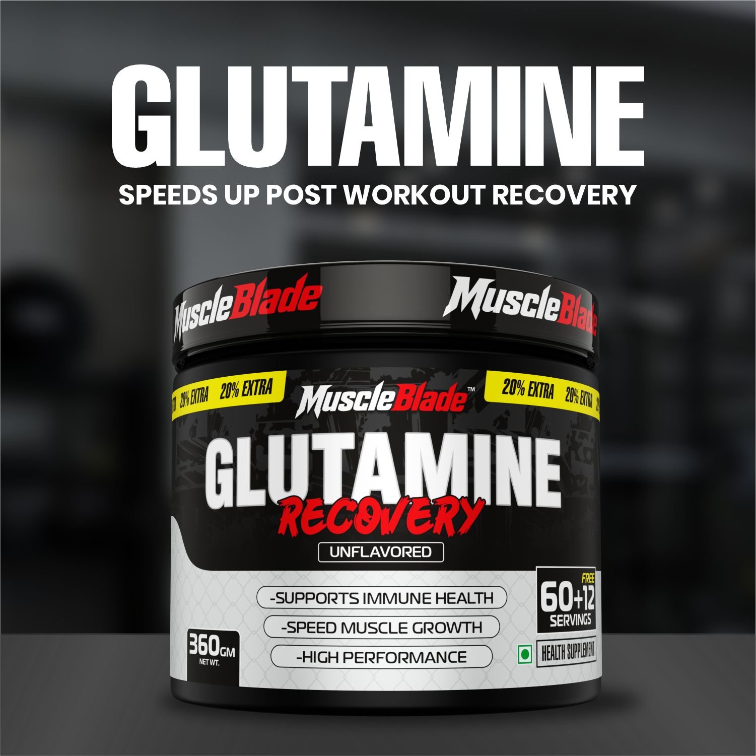 Muscle Blade Glutamine Powder - Image 3
