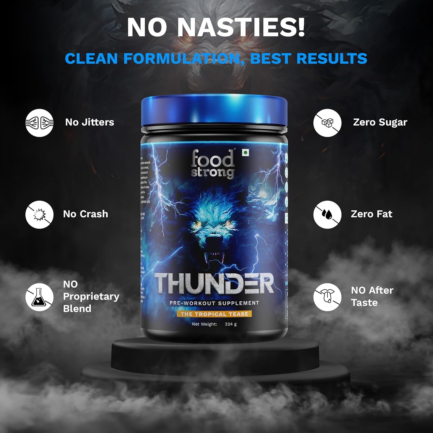 Thunder High Performance Pre-Workout Supplement - Image 6