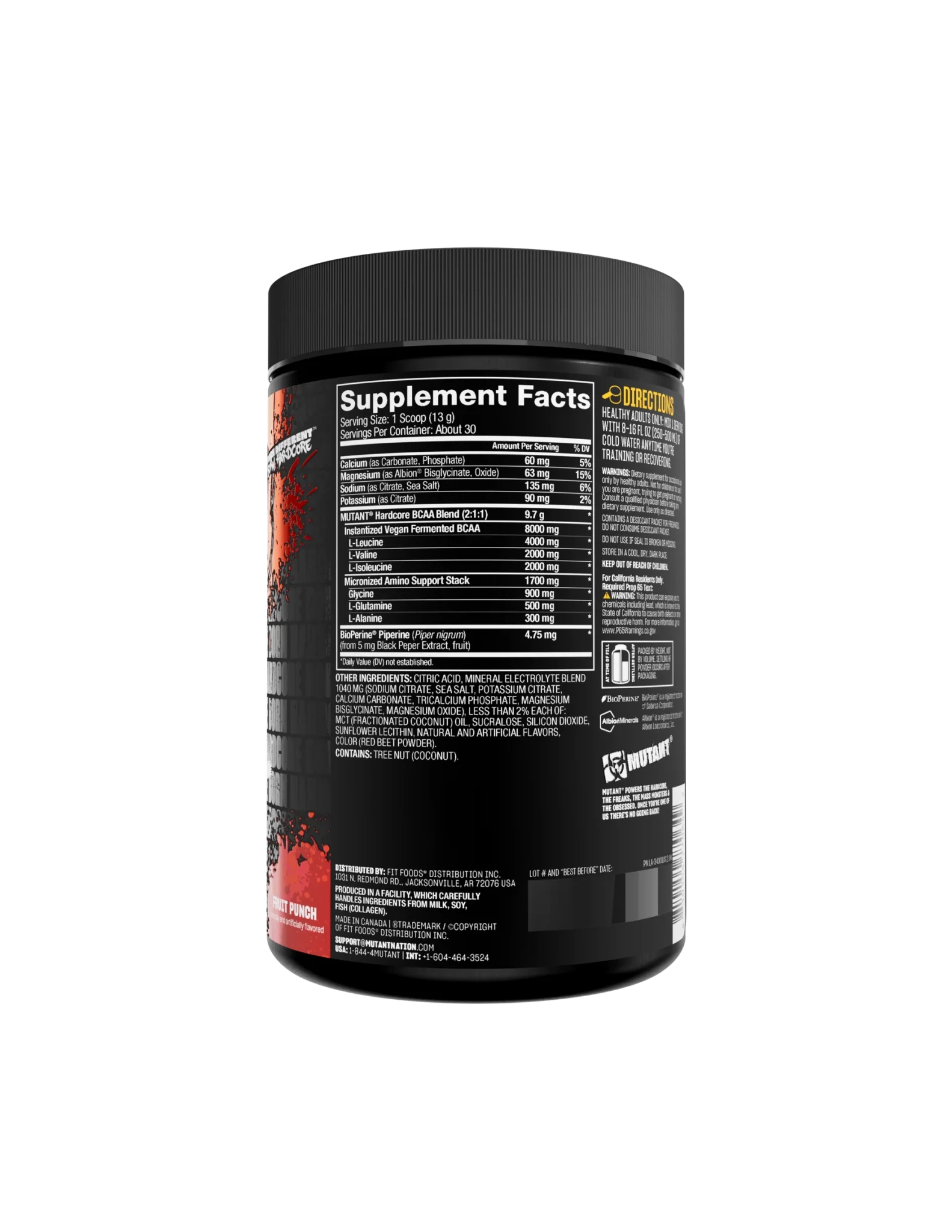 Mutant Hardcore Bcaa - Image 3