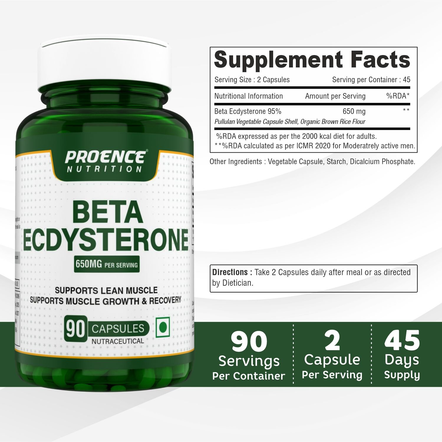 Proence Beta Ecdysterone - Image 2