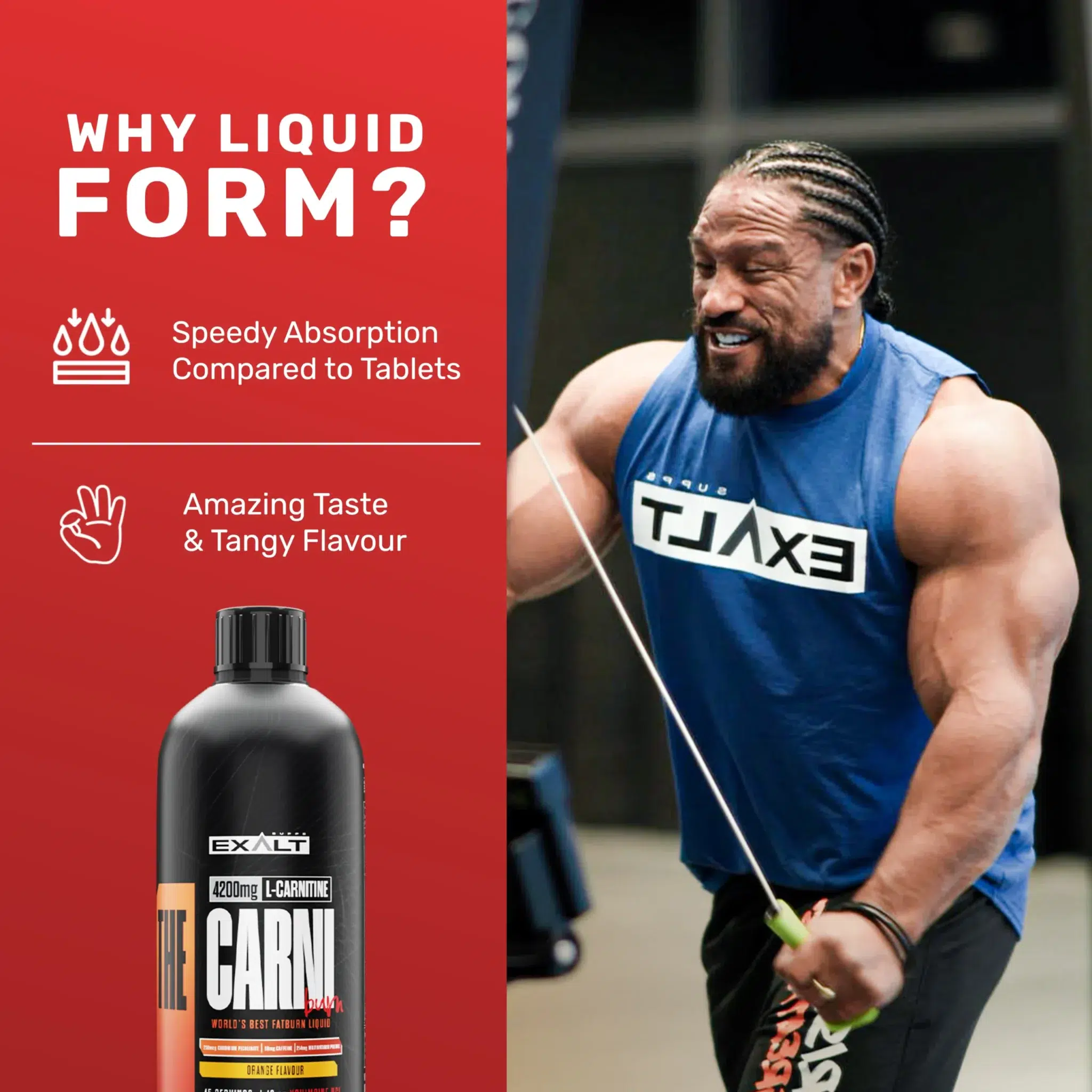 Exalt The Carni Burn L-Carnitine 4200mg - Image 5