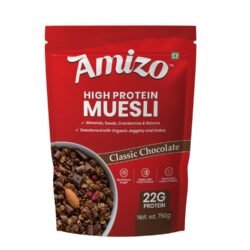AMIZO High Protein Muesli 750g, 22g Protein per 100g